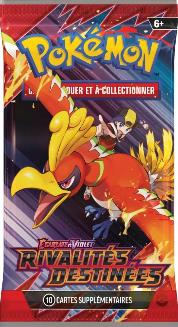 pokemon booster ev10 rivalités destinées illustration ho-ho et luth