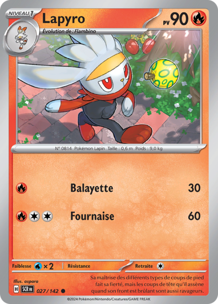 Lapyro 027/142