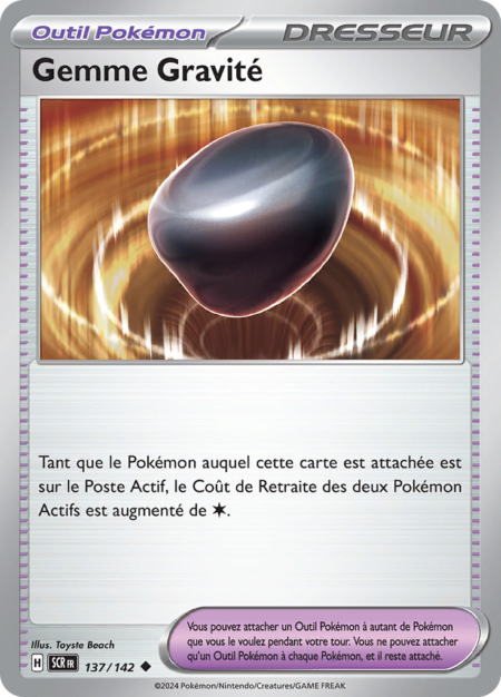 Gemme Gravité 137/142