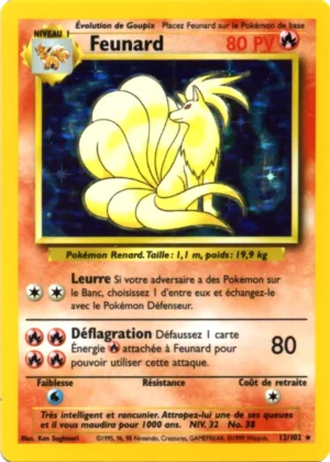 Feunard 12/102 (Holographique)
