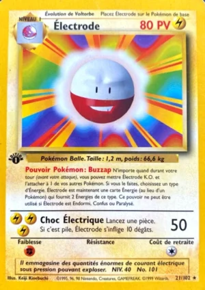 Électrode 21/102 (Édition 1)