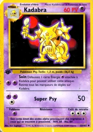 Kadabra 32/102 (Édition 1)