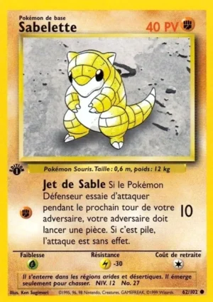 Sabelette 62/102 (Édition 1)