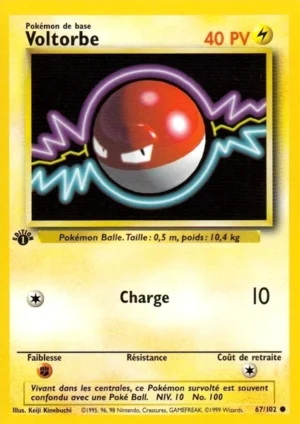 Voltorbe 67/102 (Édition 1)
