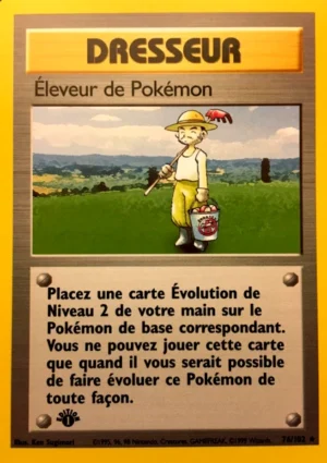 Éleveur de Pokémon 76/102 (Édition 1)