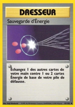 Sauvegarde d'Énergie 81/102