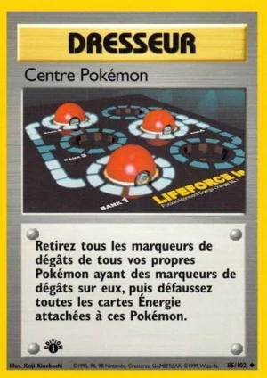 Centre Pokémon 85/102 (Édition 1)