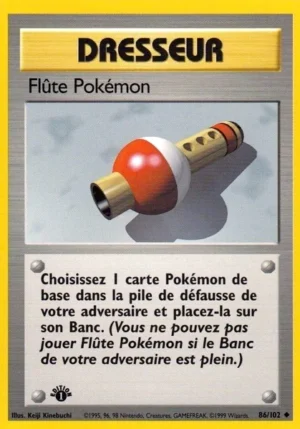 Flûte Pokémon 86/102 (Édition 1)