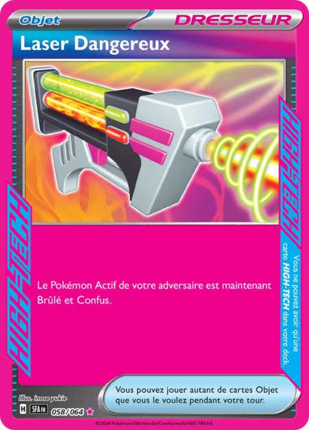 Laser Dangereux 058/064