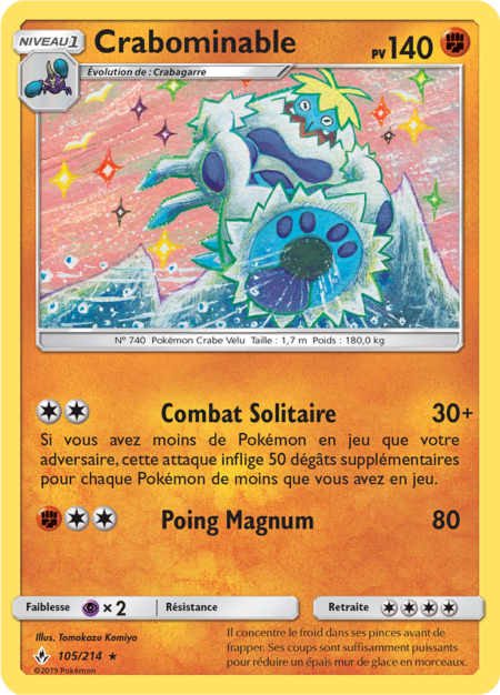 Crabominable 105/214