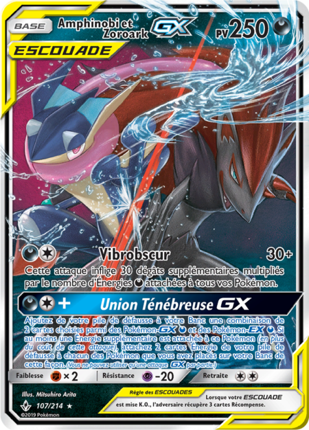 Amphinobi et Zoroark 107/214
