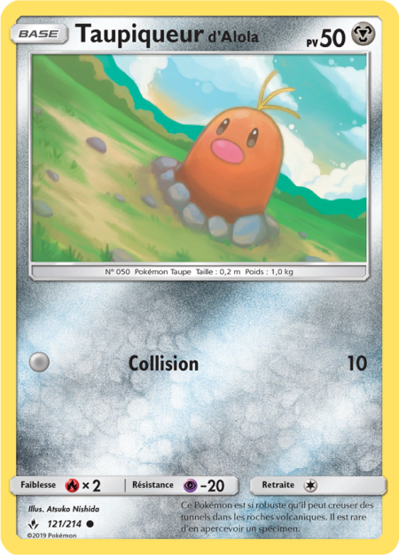 Taupiqueurd'Alola 121/214