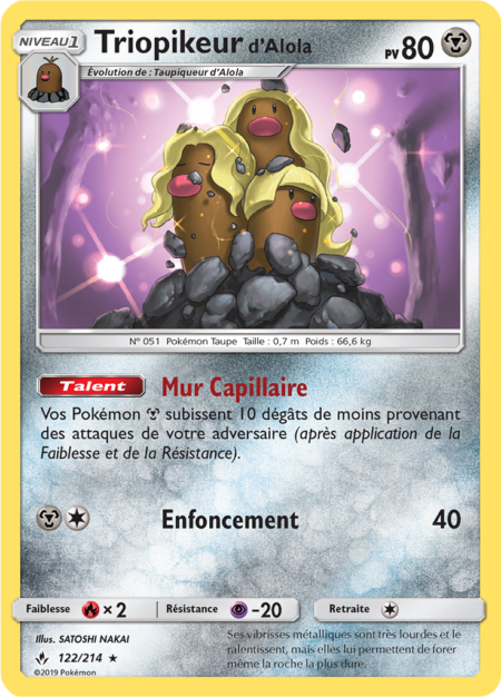 Triopikeurd'Alola 122/214