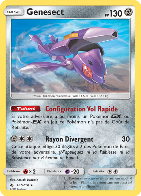 Genesect 127/214