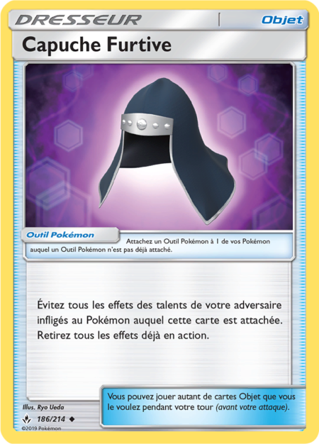 Capuche Furtive 186/214