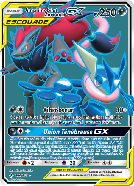 Amphinobi et Zoroark 200/214
