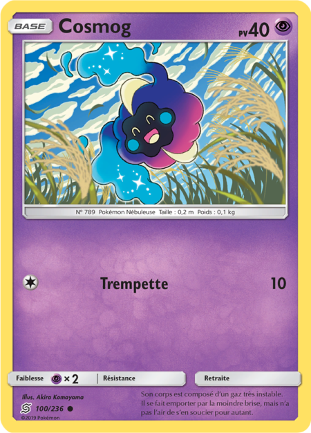 Cosmog 100/236