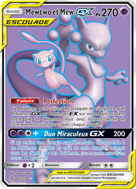 Mewtwo et Mew 222/236