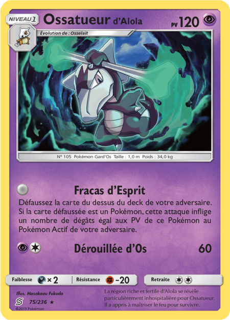 Ossatueurd'Alola 75/236