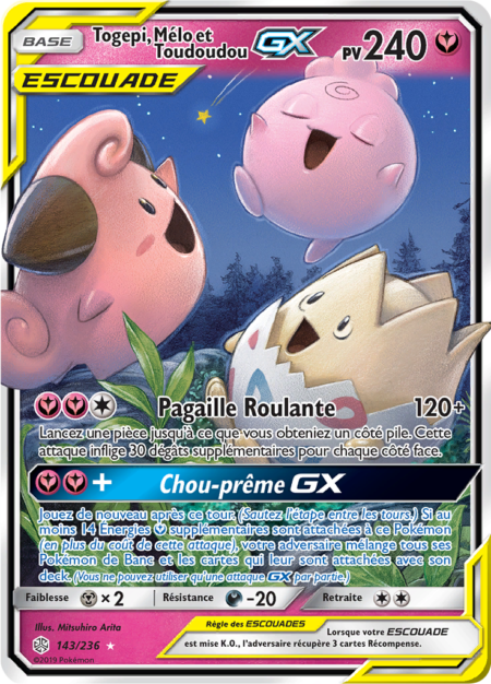 Togepi, Mélo et Toudoudou 143/236