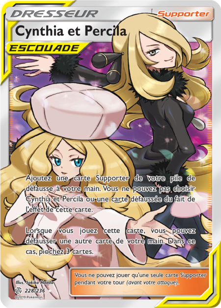 Cynthia et Percila 228/236