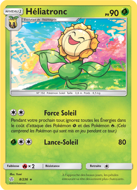 Héliatronc 8/236