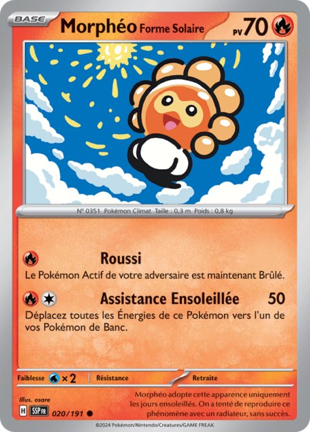 Morphéo Forme Solaire 020/191
