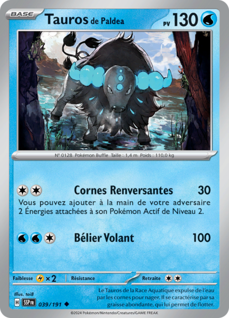 Tauros de Paldea 039/191