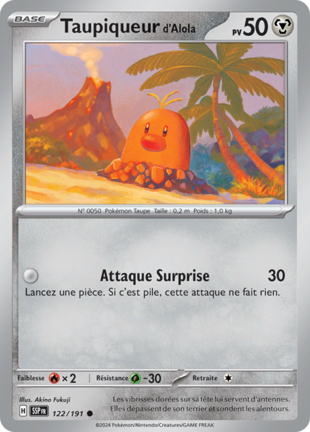 Taupiqueur d'Alola 122/191