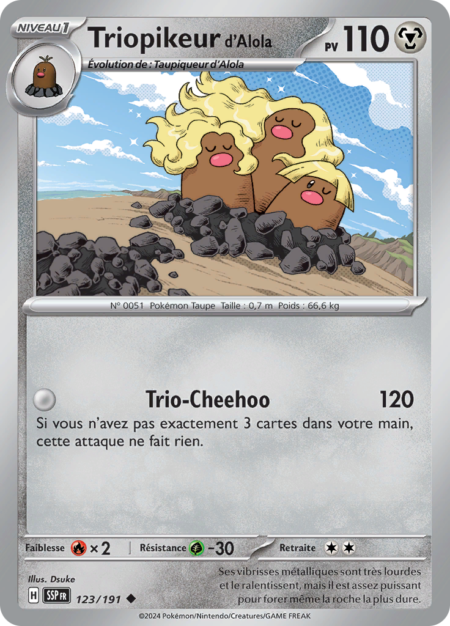 Triopikeur d'Alola 123/191