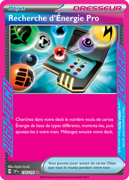 Recherche d'Énergie Pro 176/191