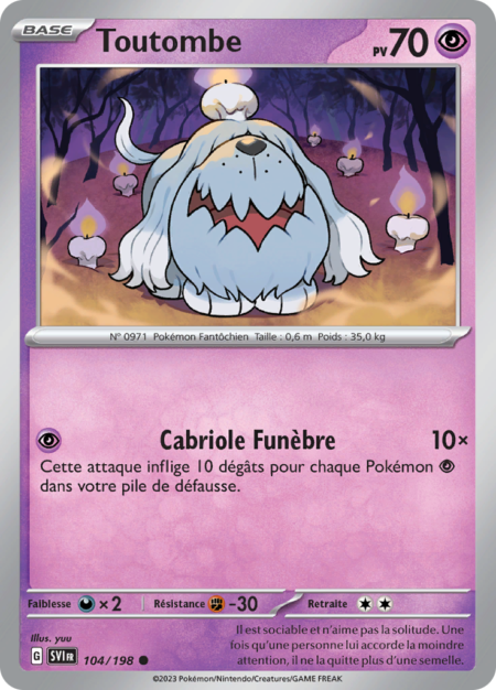 Toutombe 104/198