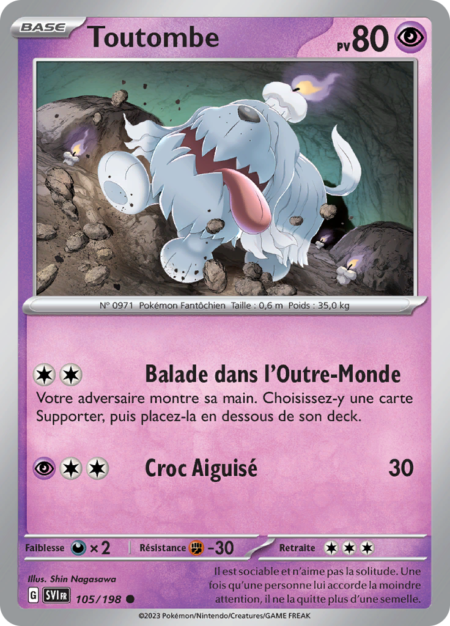 Toutombe 105/198