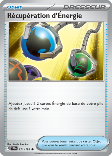 Récupération d'Énergie 171/198
