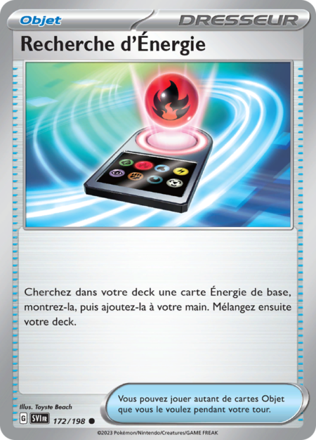 Recherche d'Énergie 172/198