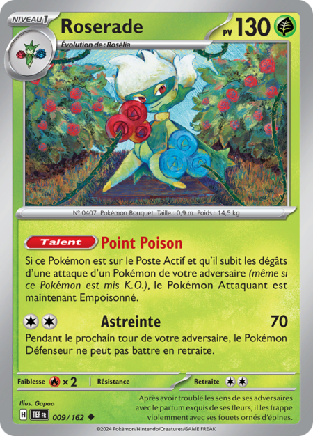 Roserade 009/162