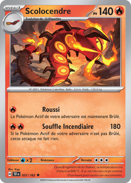 Scolocendre 037/162