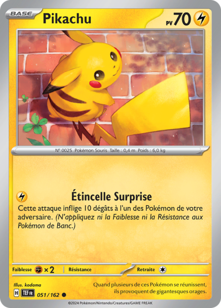 Pikachu 051/162