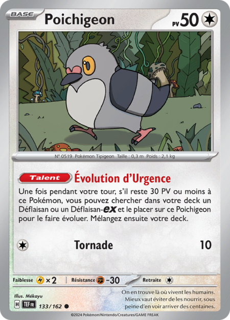 Poichigeon 133/162