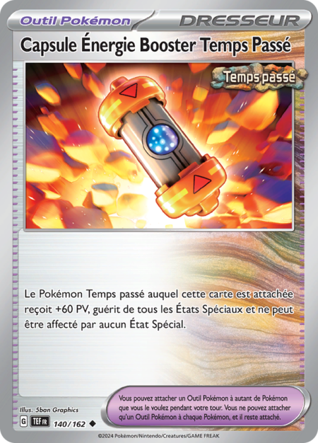 Capsule Énergie Booster Temps Passé 140/162