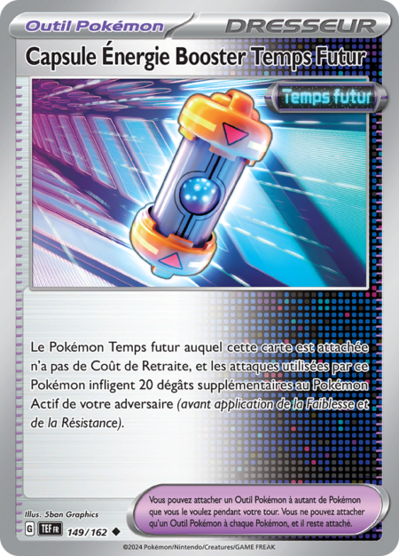 Capsule Énergie Booster Temps Futur 149/162