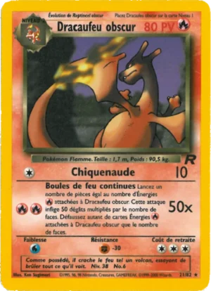 Dracaufeu obscur 21/82