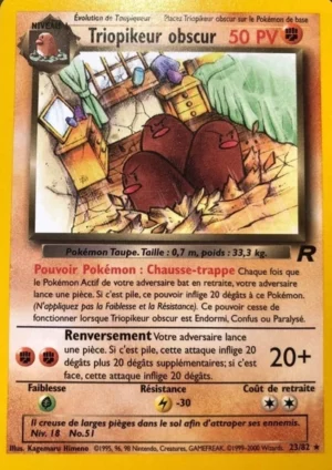 Triopikeur obscur 23/82