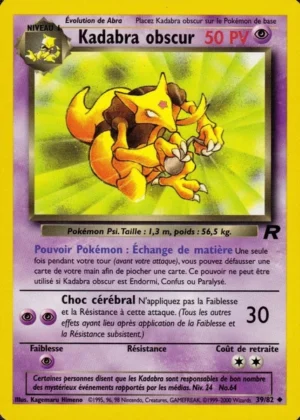 Kadabra obscur 39/82