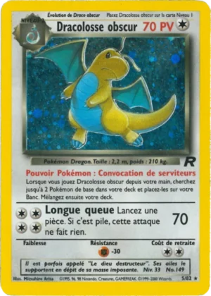 Dracolosse obscur 5/82 (Holographique)