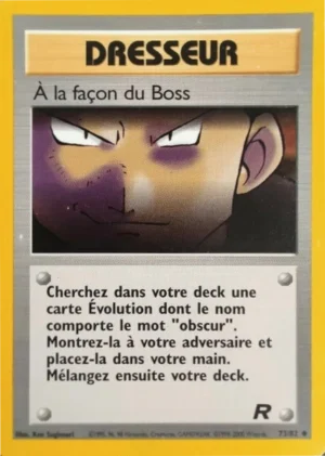 À la façon du Boss 73/82