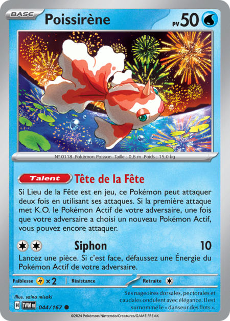 Poissirène 044/167