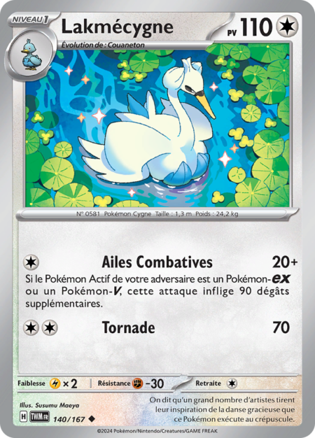 Lakmécygne 140/167