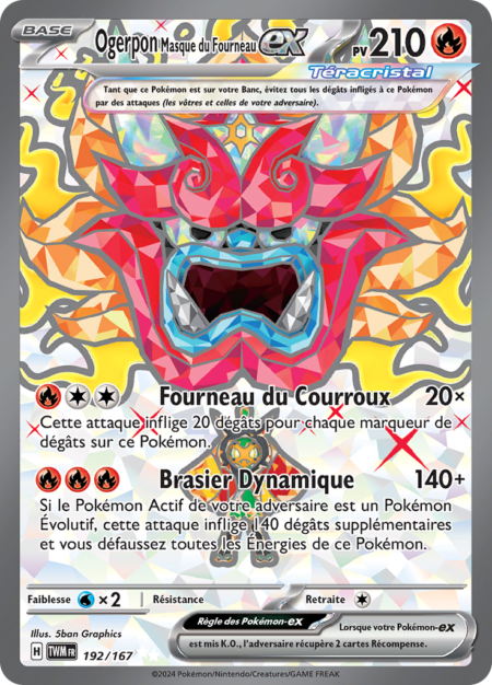 Ogerpon Masque du Fourneau 192/167