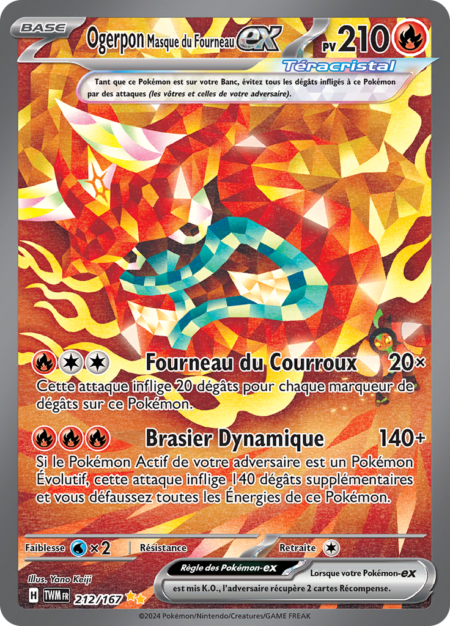 Ogerpon Masque du Fourneau 212/167